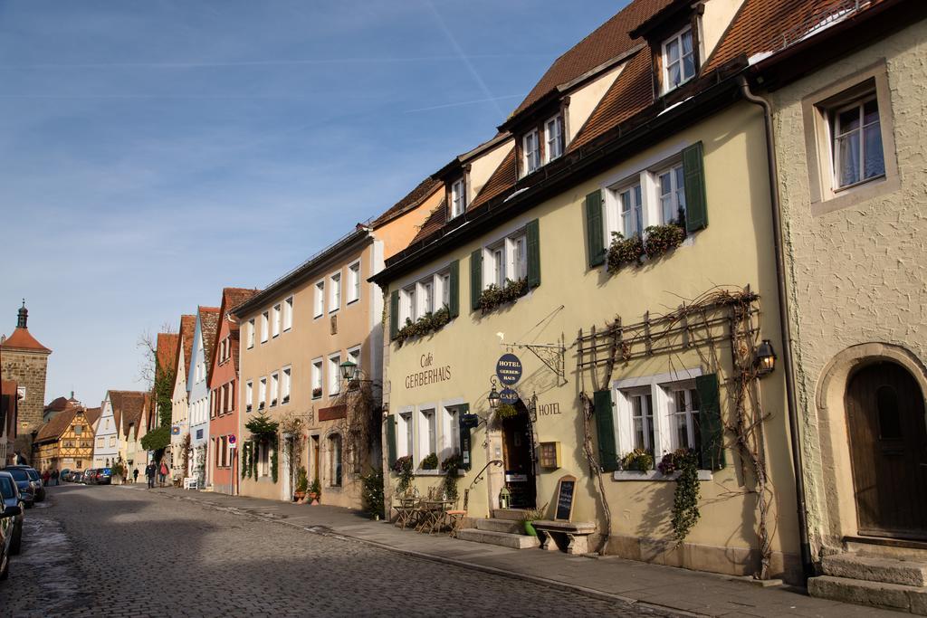 Hotel Gerberhaus Rothenburg ob der Tauber Exterior foto